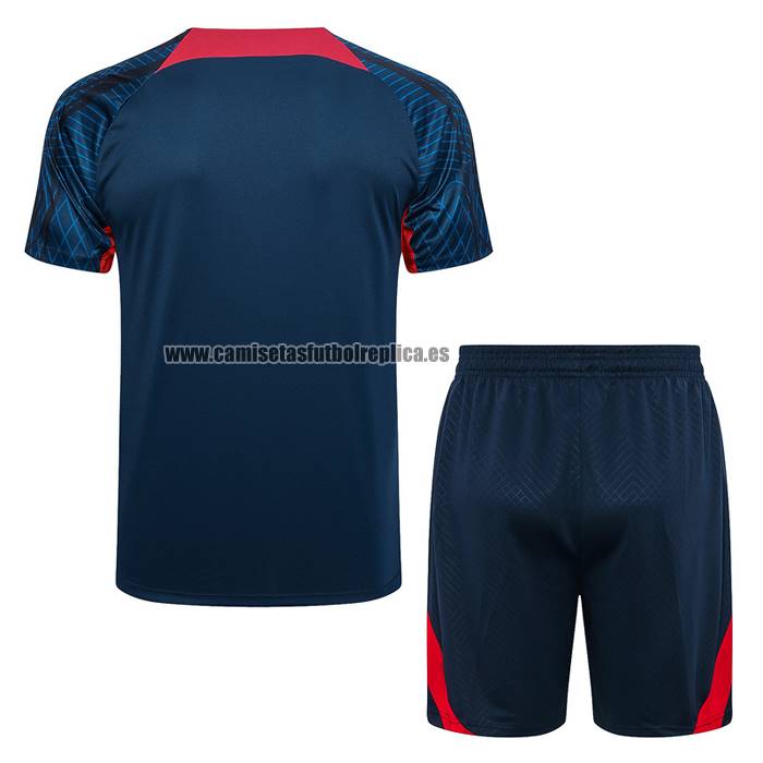 Chandal del Paris Saint-Germain Manga Corta 2023-24 Azul - Pantalon Corto